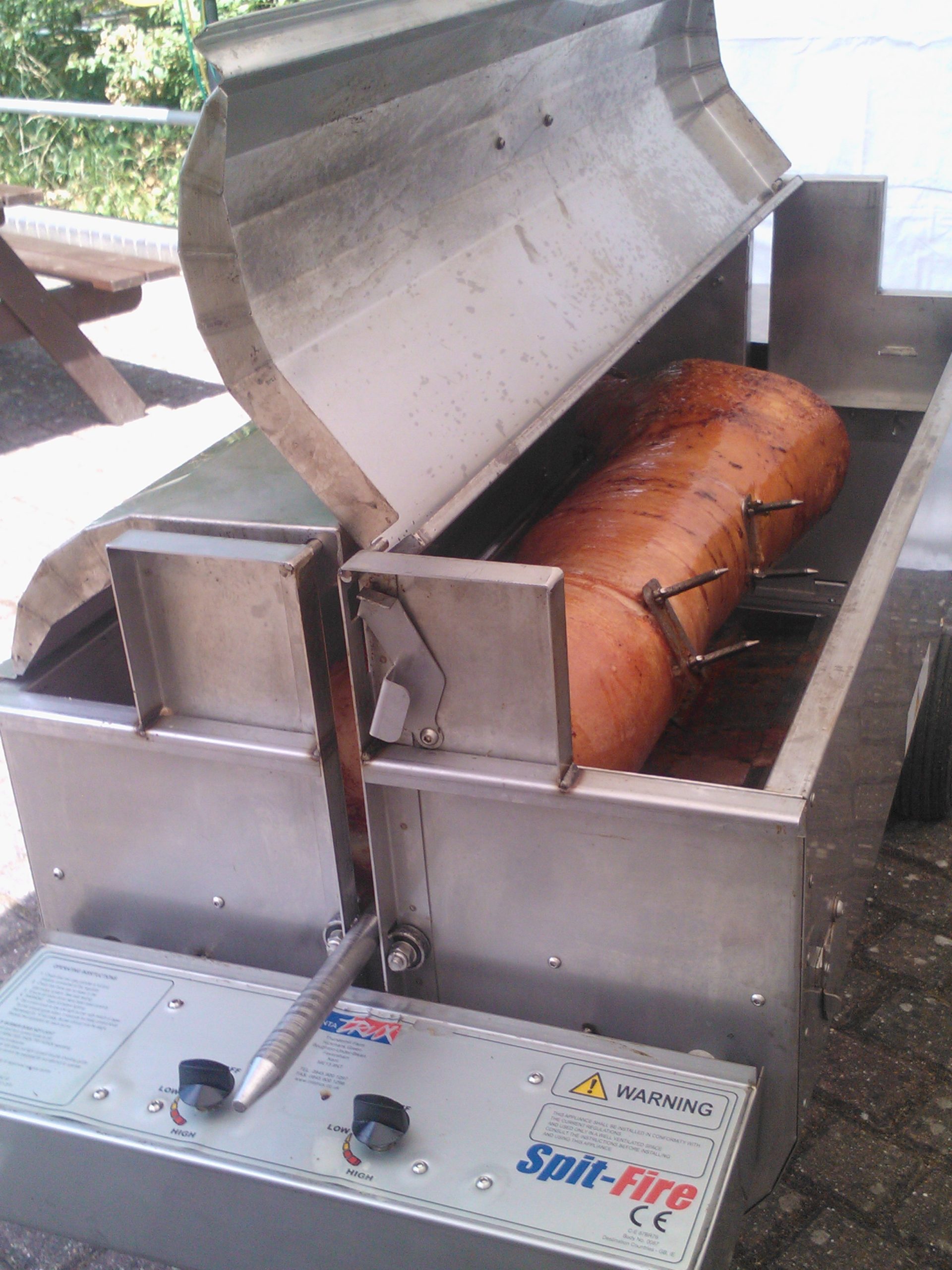 Hog Roast Machine Hire ( DIY), Oakfield Farm East Sussex